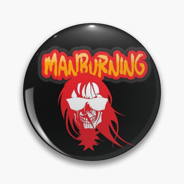 Item preview, ManBurning Logo (red) designed and sold by manburning.