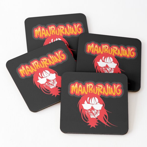 Item preview, ManBurning Logo (red) designed and sold by manburning.