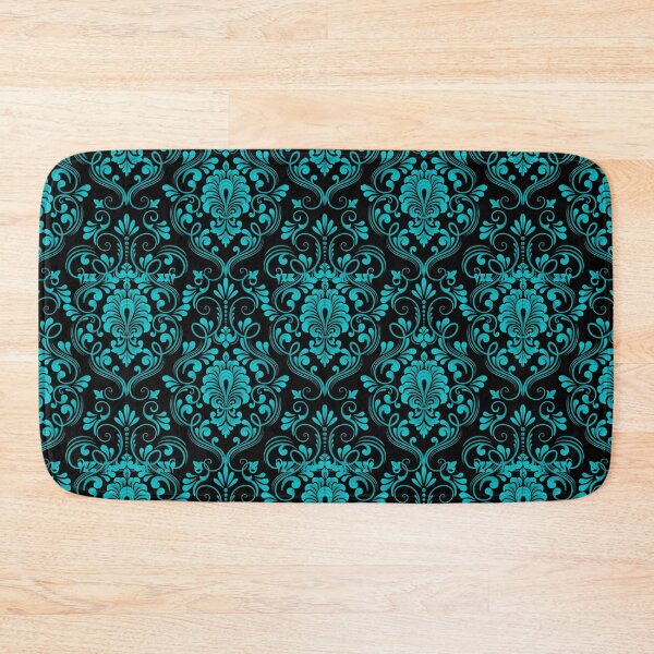 Item preview, Turquoise retro pattern vintage designed and sold by Birdhead.