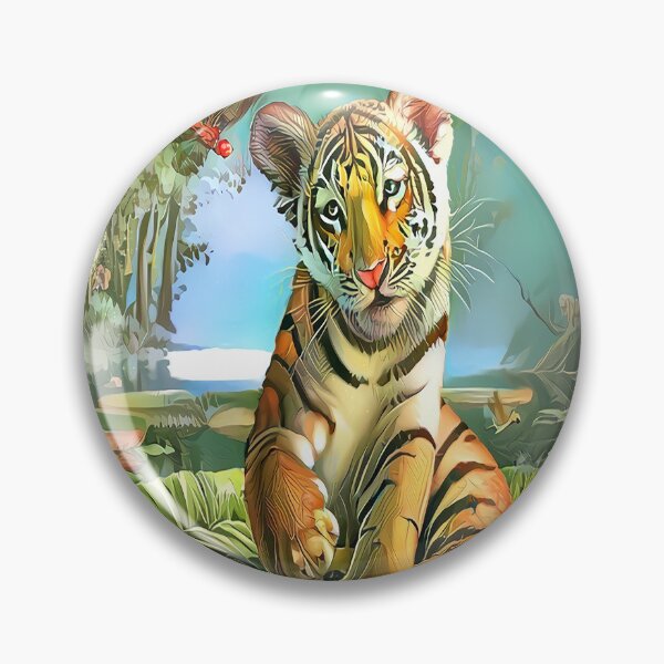 Item preview, Playful Tiger designed and sold by LostLegends.