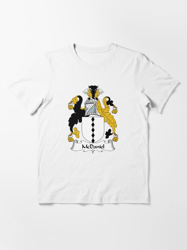 "McDaniel Coat of Arms / McDaniel Family Crest" Essential TShirt for
