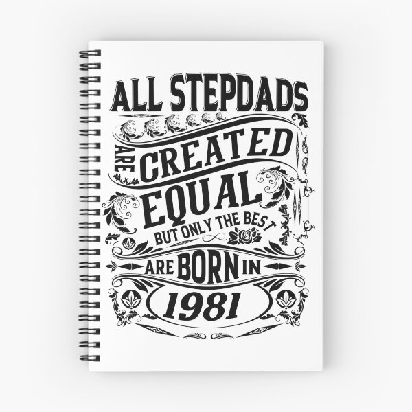 Item preview, All Stepdads  Are Created Equal But only The Best Are Born IN 1981 | Creative Father In Law  designed and sold by YAHIA-14.