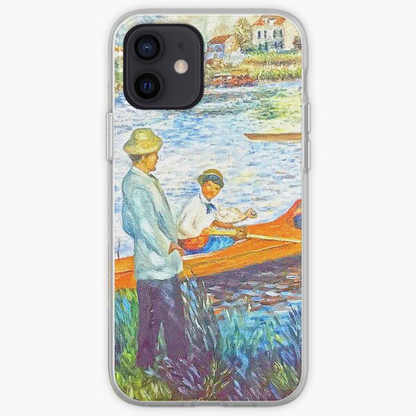 oarsmen at chatou iPhone Soft Case