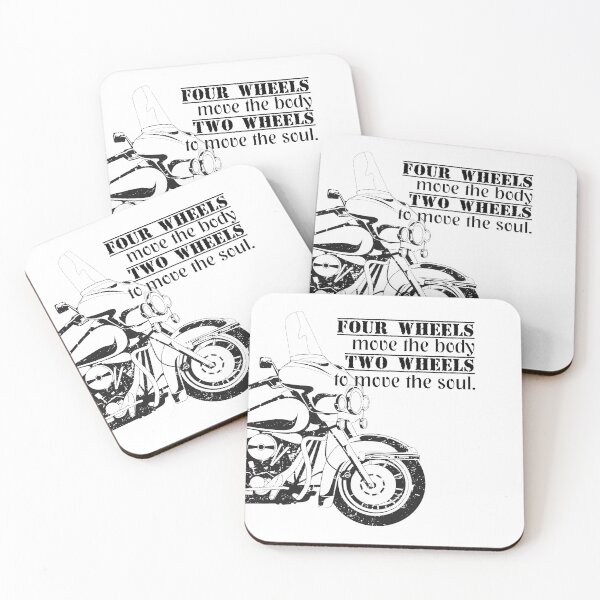Item preview, Cool two wheels move the soul biker saying designed and sold by 2CV-Oldtimers.