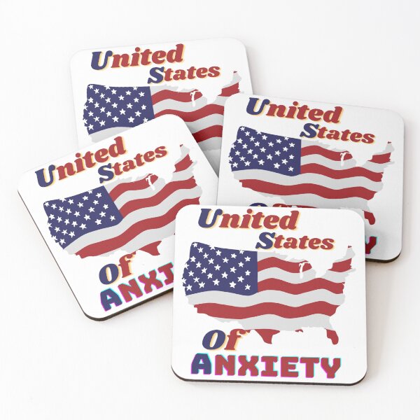Item preview, United States of anxiety designed and sold by Quirknmore.