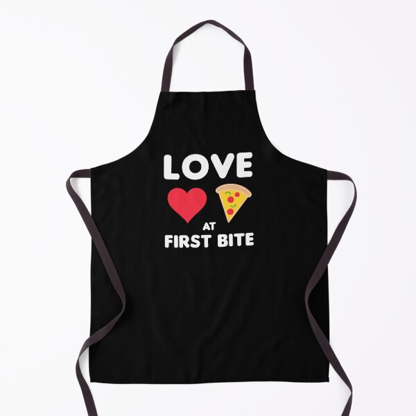 Item preview, Love At First Bite Pizza Lover Funny Food Pun designed and sold by sillyquestions.