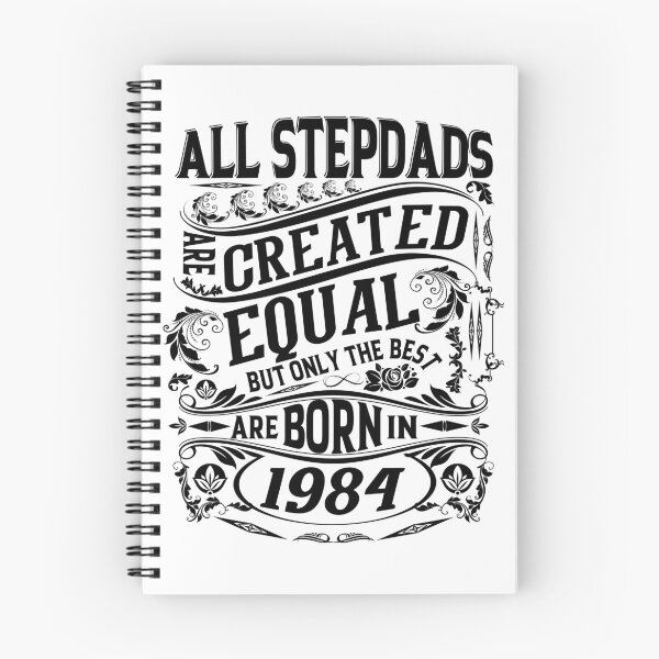 Item preview, All Stepdads  Are Created Equal But only The Best Are Born IN 1984 | Creative Father In Law  designed and sold by YAHIA-14.