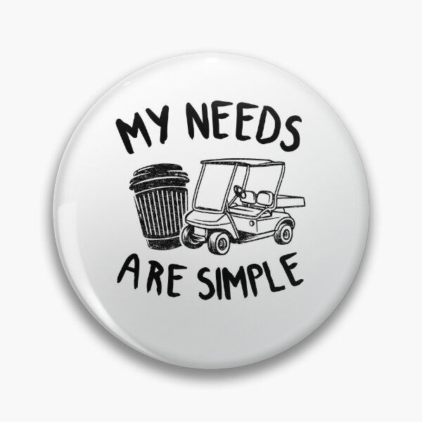 Item preview, Golf Coffee & Golf Carts Funny My Needs Are Simple designed and sold by Stronzi.