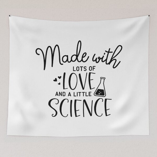 Item preview, Made With Lots Of Love And A Little Science, Ivf Baby Onesie designed and sold by Yevhen Ishchenko.