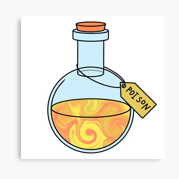 Aperçu de l'œuvre Bouteille de poison jaune créée et vendue par Chrissybell648.