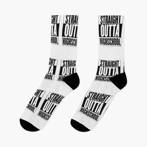 Item preview, Straight Outta High School Graduation funny graduation gift designed and sold by Apoorv Choudhary.