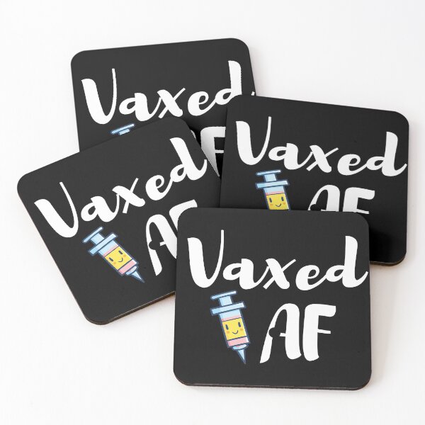Item preview, Vaxed AF Cute Kawaii Vaccine design designed and sold by JapanBubble.