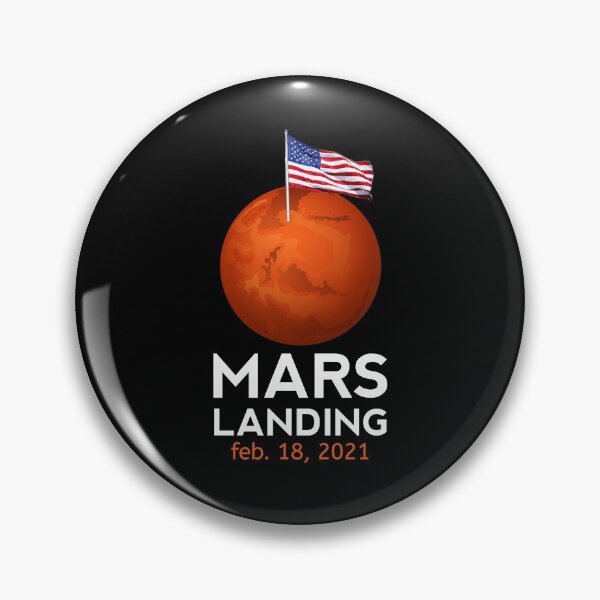 Item preview, Mars landing feb. 18, 2021 designed and sold by 3colors3.