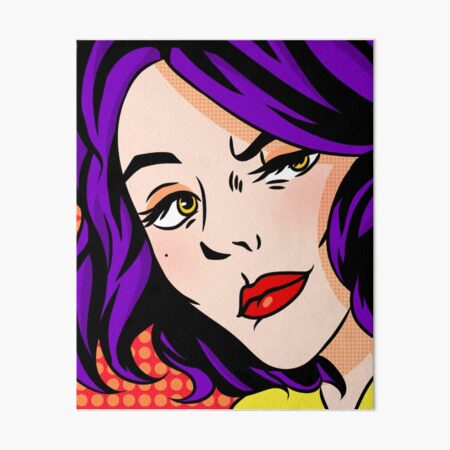 POP Art Board Print