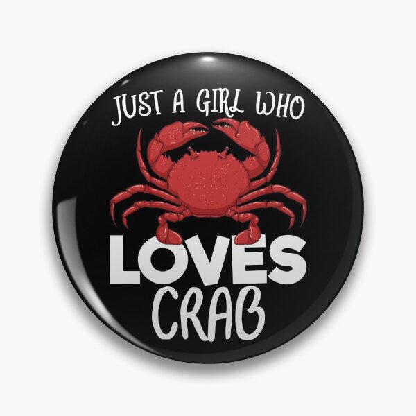 Item preview, Just A Girl Who Loves Crabs Seafood Crab Meat Lover Crab Gear designed and sold by DynamicDesign.
