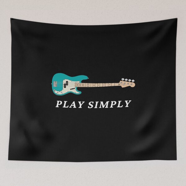 Item preview, Play Simply Bass Guitar Teal Color designed and sold by nightsworthy.