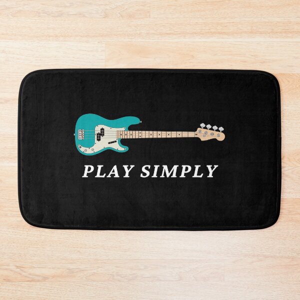 Item preview, Play Simply Bass Guitar Teal Color designed and sold by nightsworthy.