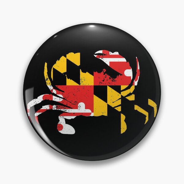 Item preview, Maryland Flag Crab Blue Crab Seafood Maryland Crab Gear designed and sold by DynamicDesign.
