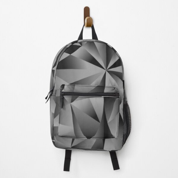 Item preview, Grey Shaded Cyrstal Optical abstract Geometric Triangle Circle Shapes Retro Modern Design designed and sold by WearWolfDesigns.
