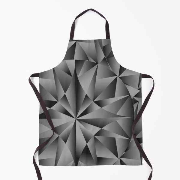 Item preview, Grey Shaded Cyrstal Optical abstract Geometric Triangle Circle Shapes Retro Modern Design designed and sold by WearWolfDesigns.