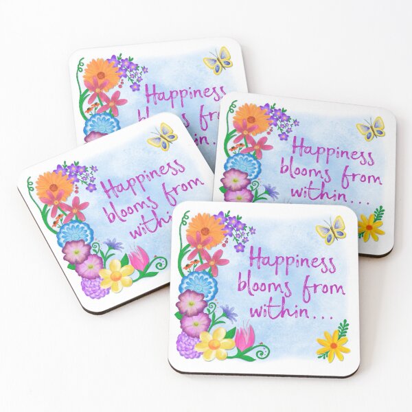Item preview, Floral Happiness designed and sold by DuoLineGraphics.