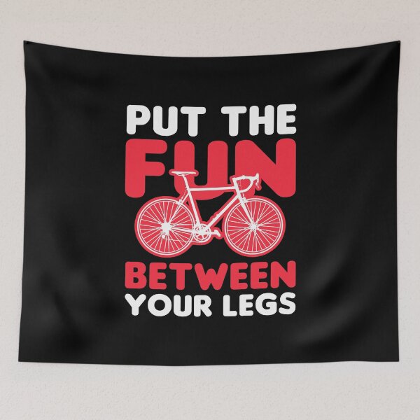 Item preview, Cycling Funny Cute Bicycle Cyclist Humor Pun Slogan designed and sold by sillyquestions.
