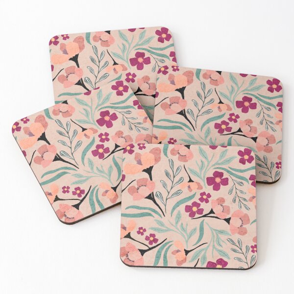 Item preview, Flower jungle pattern designed and sold by Lena Pfitzner.