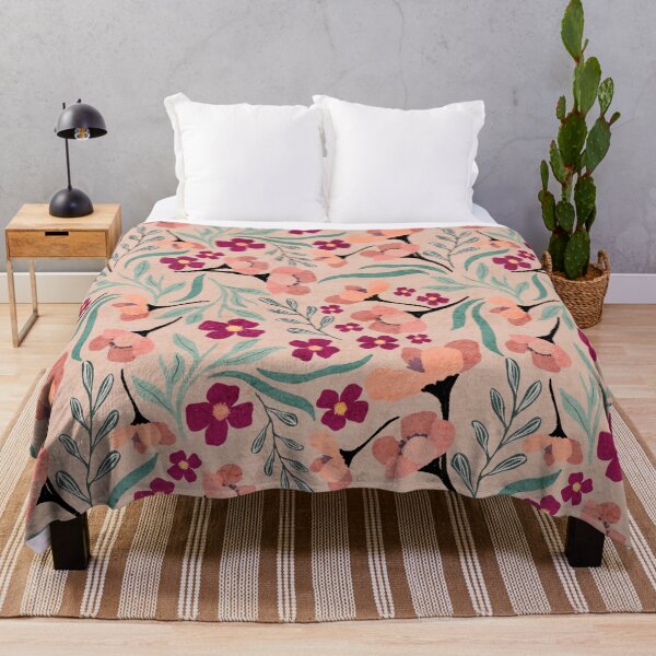 Item preview, Flower jungle pattern designed and sold by Lena Pfitzner.
