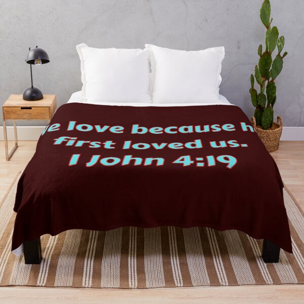 Item preview, Bible Verse 1 John 4:19 designed and sold by Prayingwarrior.