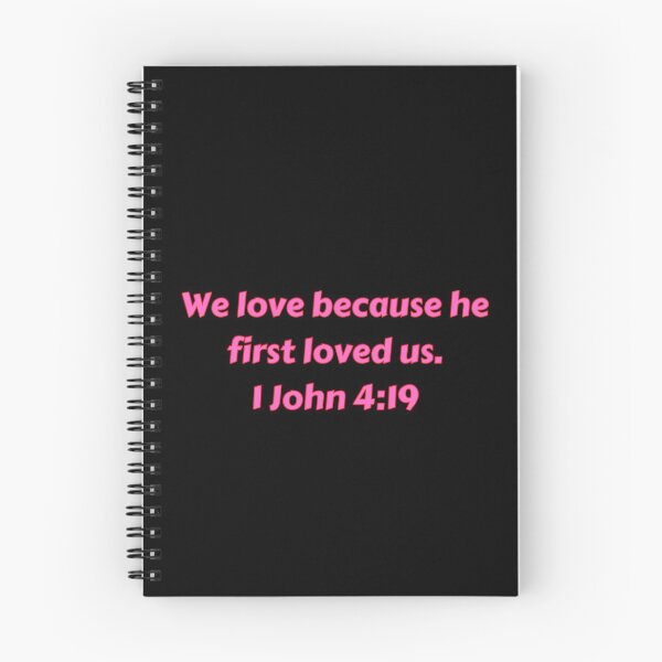 Item preview, Bible Verse 1 John 4:19 designed and sold by Prayingwarrior.