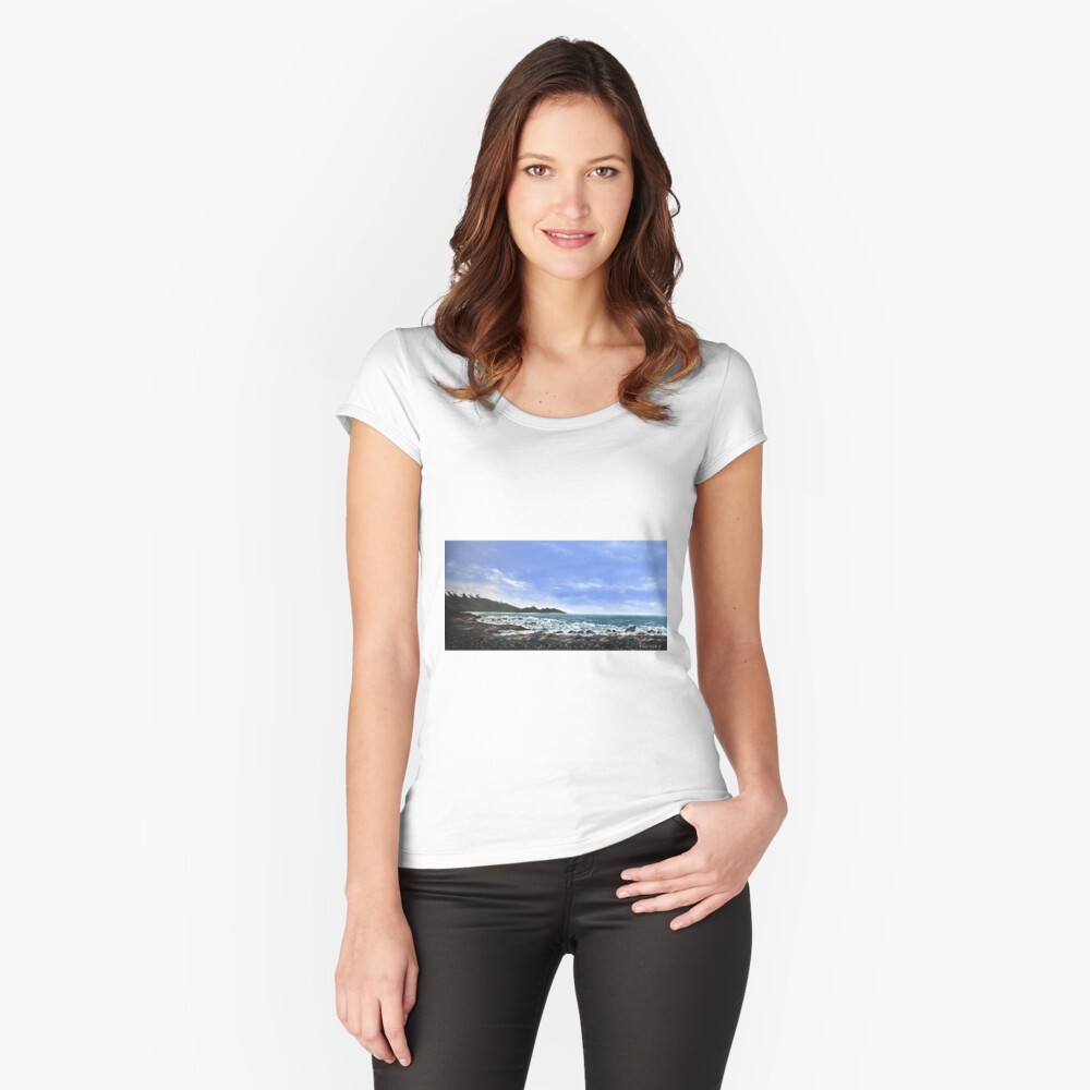 Item preview, Fitted Scoop T-Shirt designed and sold by fionagurnsey.