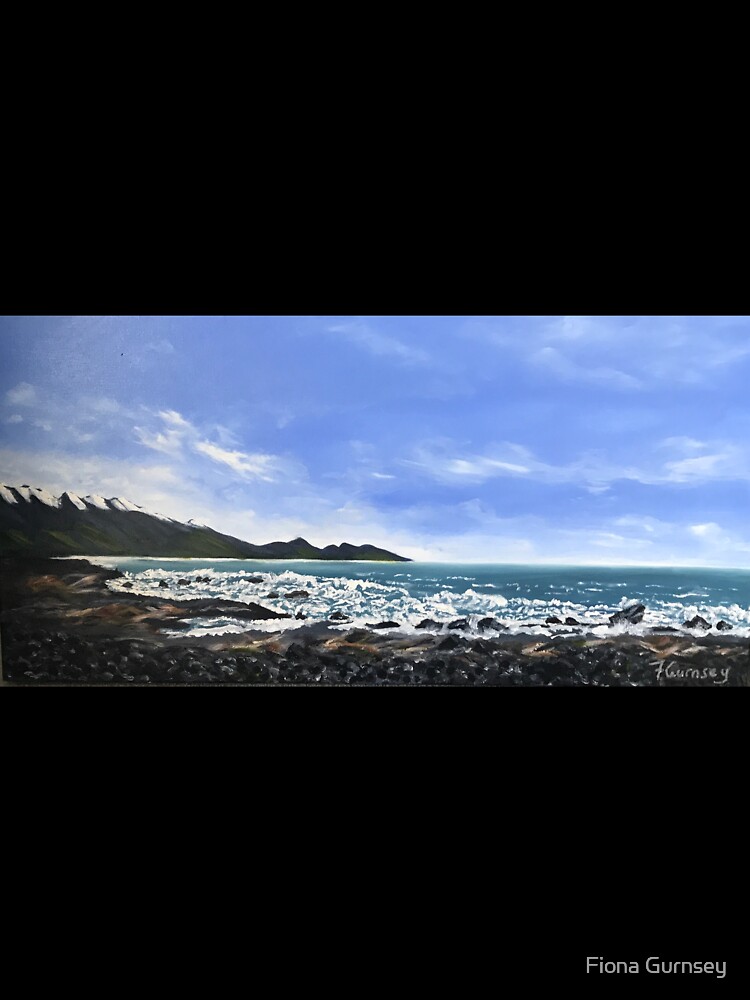 Thumbnail 7 of 7, Oversized T-Shirt, Kaikoura foreshore designed and sold by fionagurnsey.