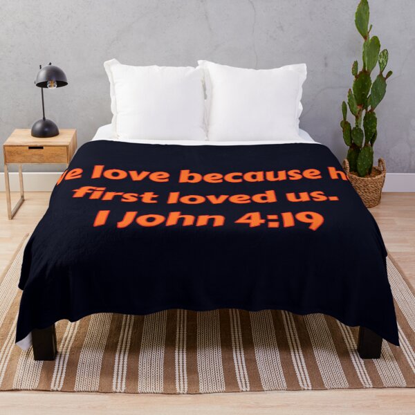 Item preview, Bible Verse 1 John 4:19 designed and sold by Prayingwarrior.