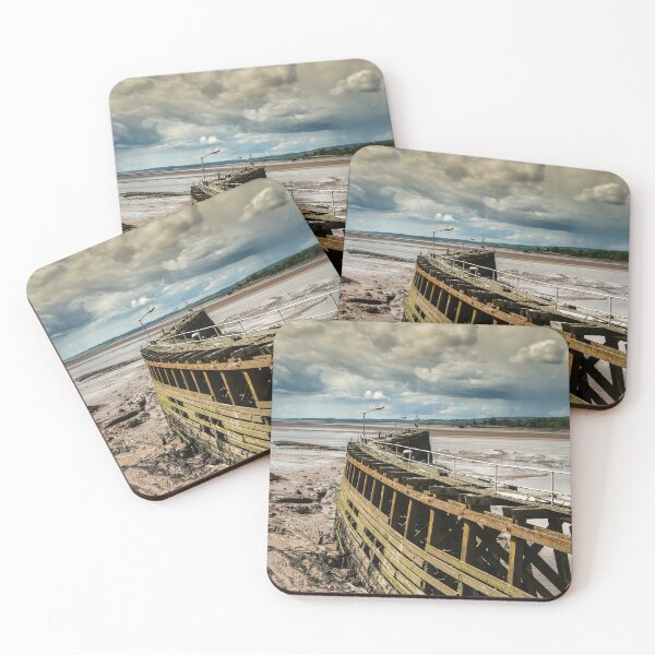 Item preview, Old Pier at Sharpness, Gloucestershire designed and sold by MargaretClavell.