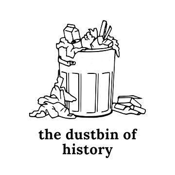 The dustbin of history Photographic Print