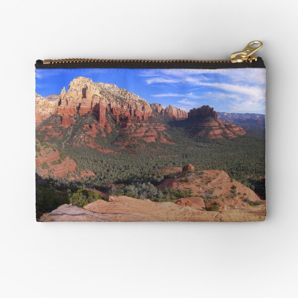 Sedona Red Rock Grandeur Panorama Zipper Pouch
