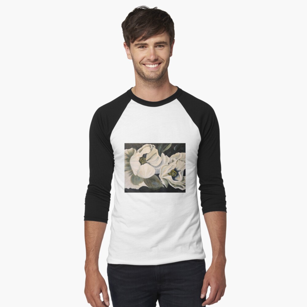 Item preview, Baseball ¾ Sleeve T-Shirt designed and sold by fionagurnsey.