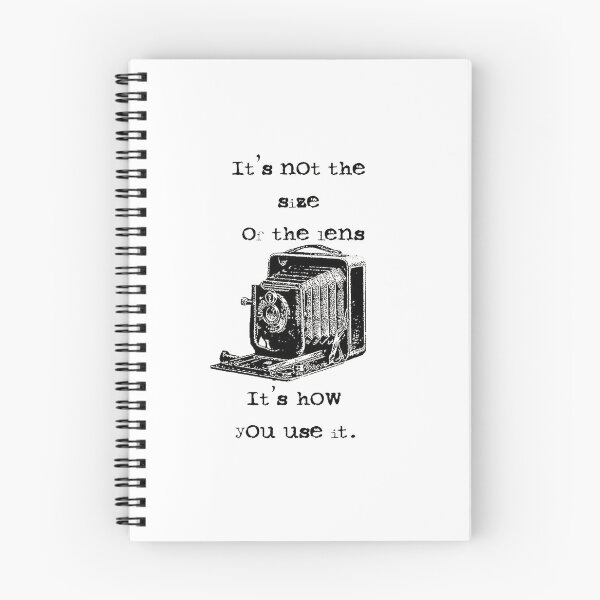 Item preview, Its not the size of the lens its how you use it designed and sold by Made-easy.
