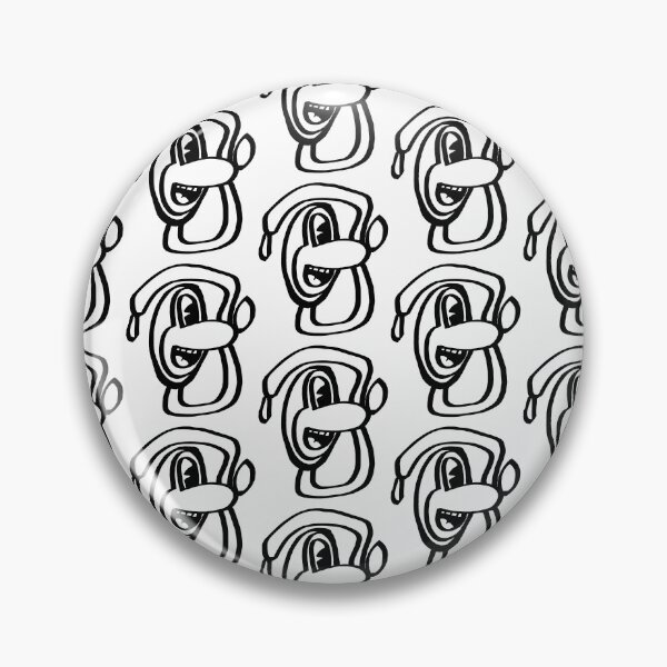 Item preview, BW cartoon figure, pattern designed and sold by Rone84.