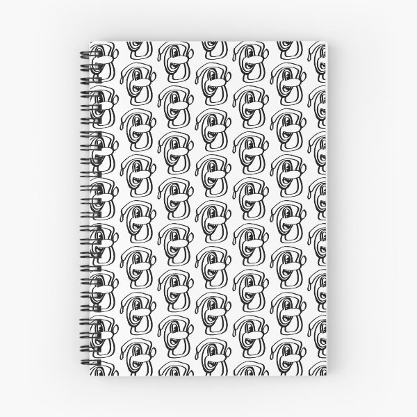 Item preview, BW cartoon figure, pattern designed and sold by Rone84.