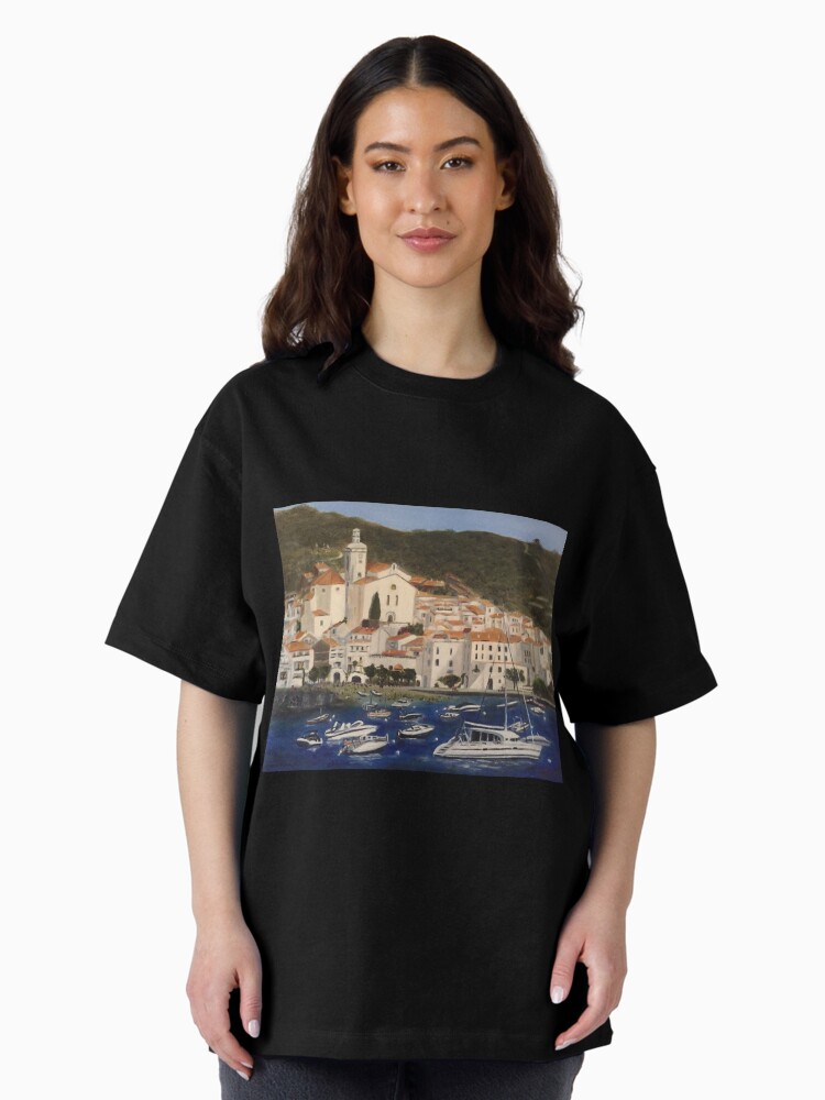 Thumbnail 1 of 7, Oversized T-Shirt, Cadaques designed and sold by fionagurnsey.