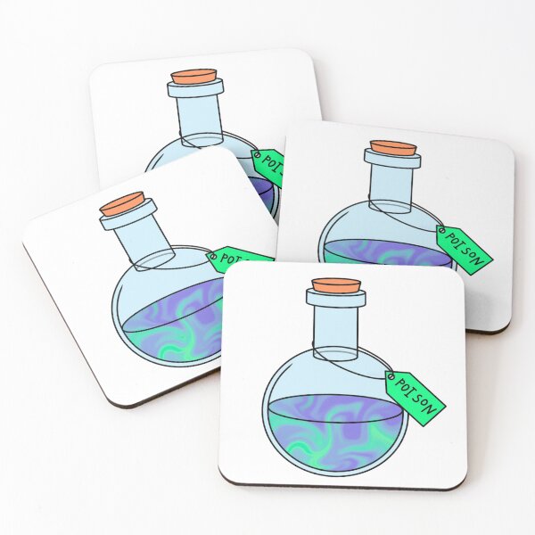 Item preview, Poison Bottle Blue designed and sold by Chrissybell648.