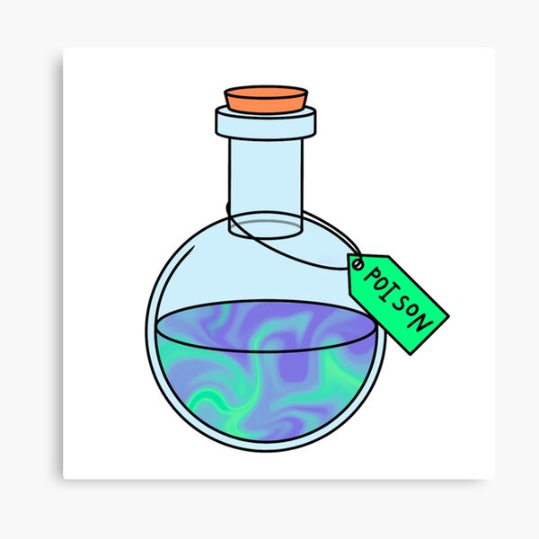 Aperçu de l'œuvre Bouteille Poison Bleu créée et vendue par Chrissybell648.