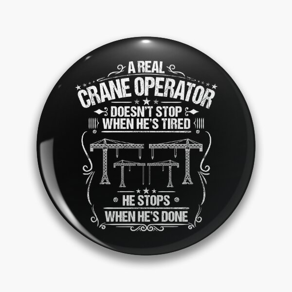 Item preview, Crane Operator Crane Driver Heavy Equipment designed and sold by Krautshirts.