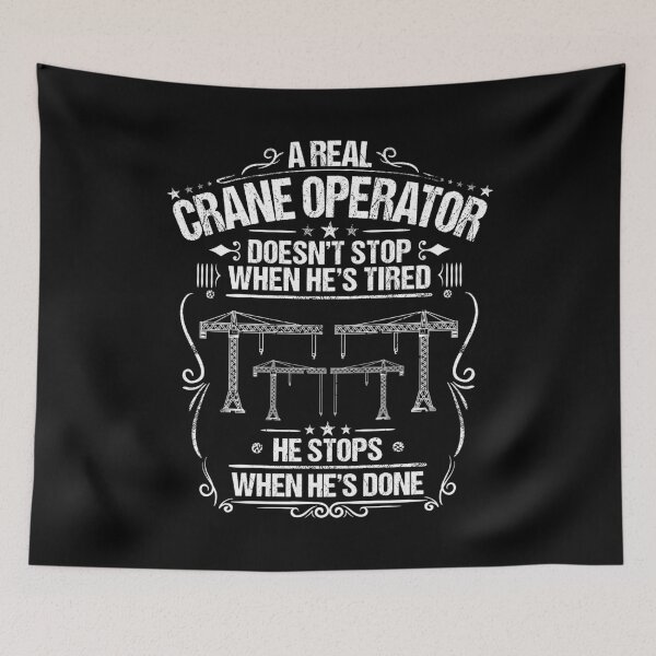 Item preview, Crane Operator Crane Driver Heavy Equipment designed and sold by Krautshirts.