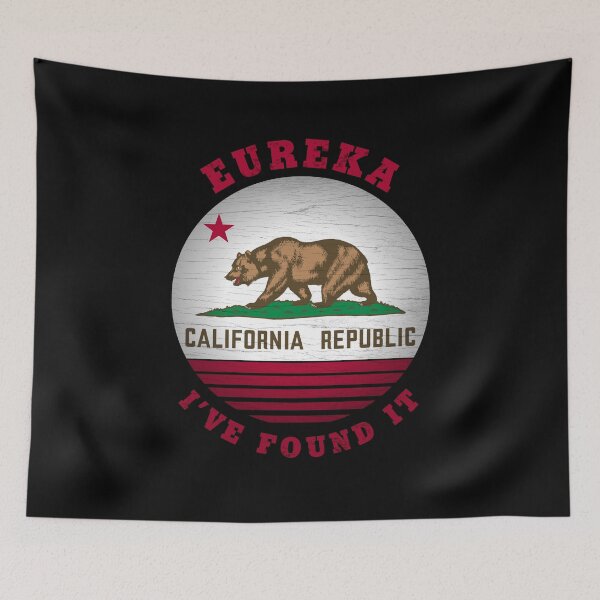 Item preview, CALIFORNIA EUREKA STATE FLAG designed and sold by Madjack Tees Kiwi SuperStore.