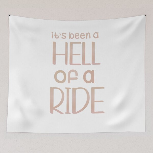 Item preview, it's been a hell of a ride - damon designed and sold by Christina Georgiou.