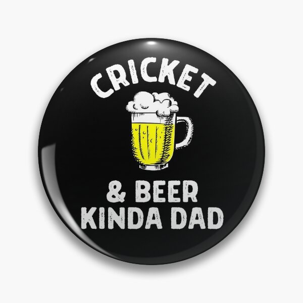 Item preview, Cricket & beer kinda dad designed and sold by TheGreenGoat.