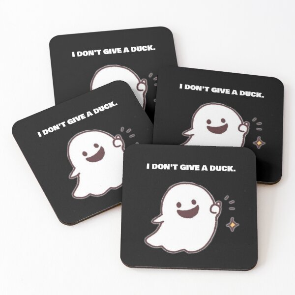 Item preview, I don't give a DUCK.  designed and sold by Reets_Redbubble.