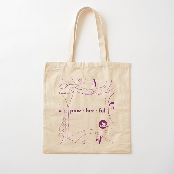 Her Time Ro pow • her • ful Cotton Tote Bag